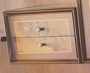 5 € Módulo pequeño mueble 2 cajones sin trasera