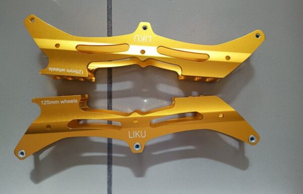 15 € Guías patines Liku 125mm aluminio